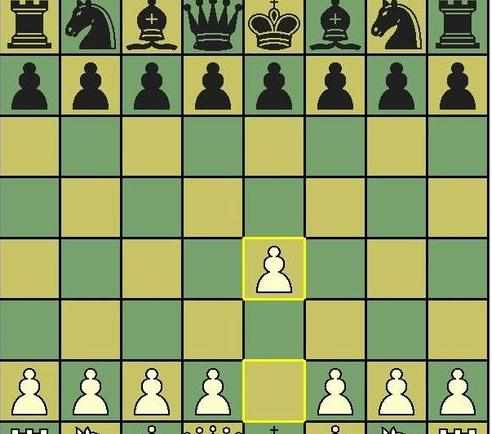 开局国际象棋四步杀图解