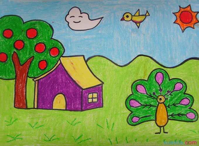 兴趣爱好 学画画 03关于六年级的风景画,6年级学生风景画  相关话题