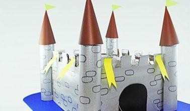 立体手工剪纸之城堡怎么剪